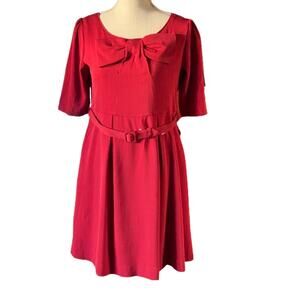 NWT RED BOW MATERNITY DRESS